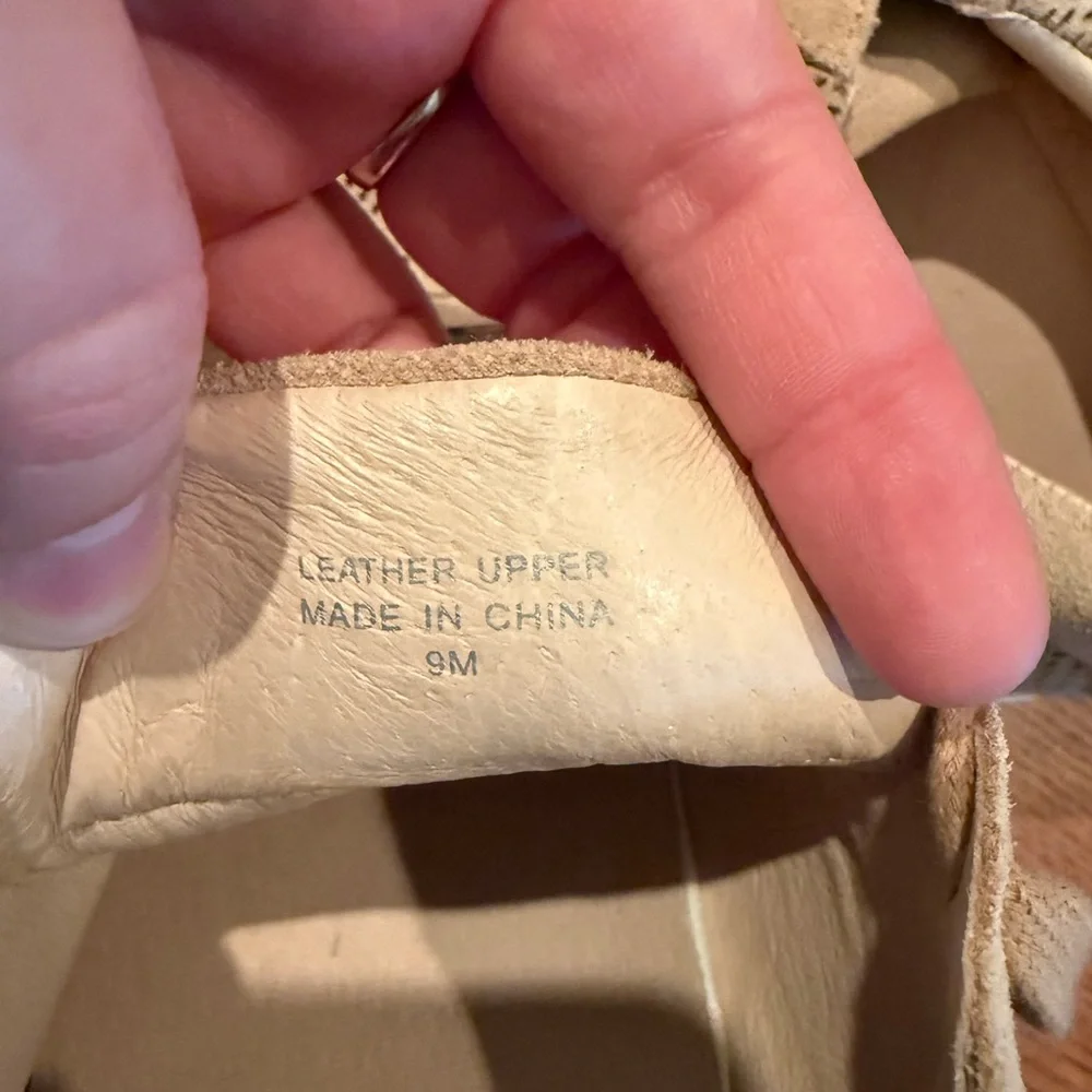 Tan Slip-On J/Slides NYC Sneakers